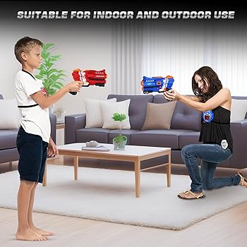 Amazon.com: IJO Laser Tag Guns Set of 2 Laser Tag with